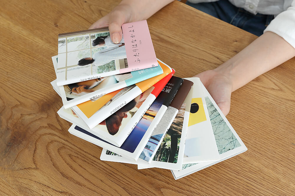 文庫本サイズのフォトブック・フォト(写真)アルバム BUNKO(ブンコ)|おしゃれフォトブックならPhotoback