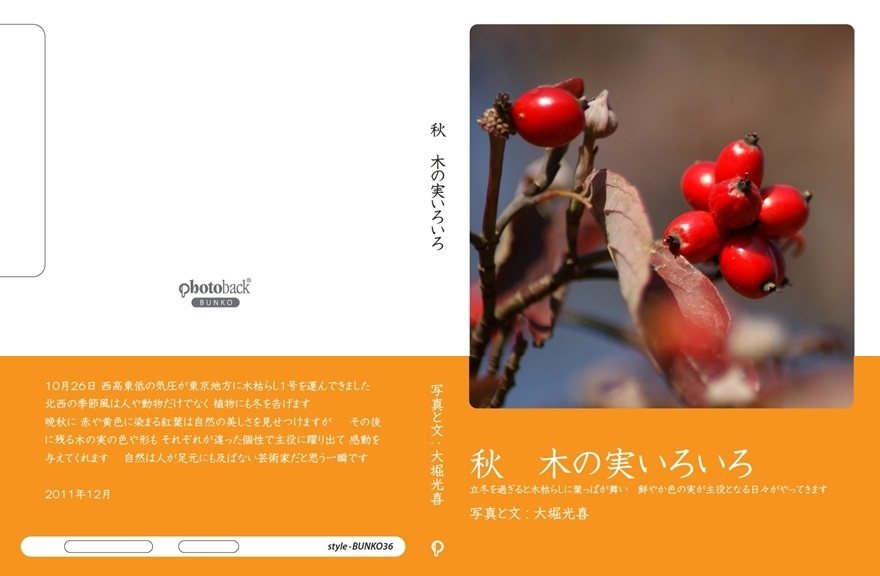 Parkの作品 秋 木の実いろいろ フォトブック フォト 写真 アルバム作成ならphotoback