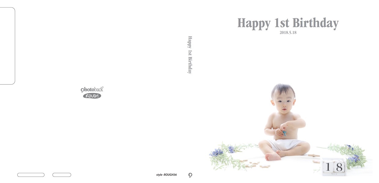 Yumの作品 Happy 1st Birthday フォトブック フォト 写真 アルバム作成ならphotoback
