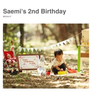 Saemi's 2nd Birthday